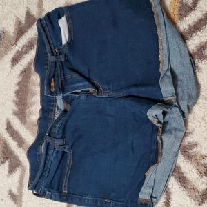 Dark blue Jean shorts
